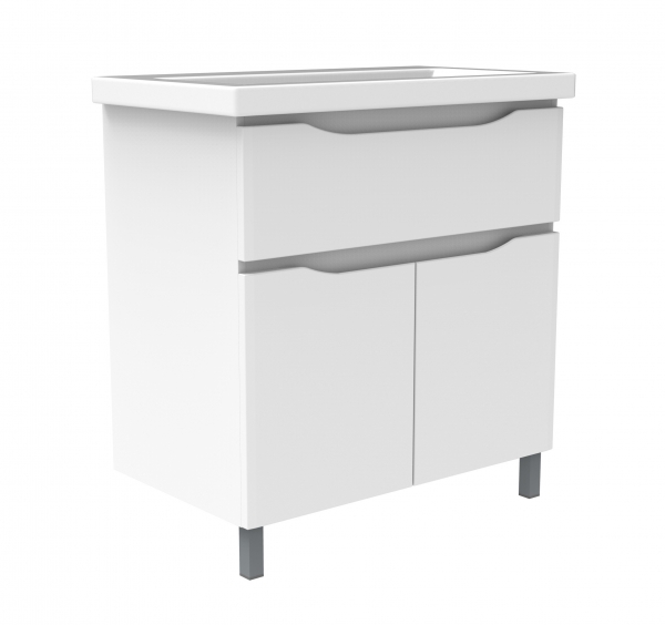 41.39 (1) Тумба под умывальник 80 Латтэ